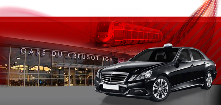 AFER TAXI navette gare TGV Le Creusot et autres gares vers toutes destinations